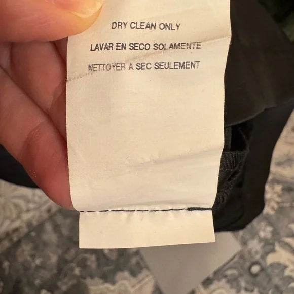 Bebe Vintage Black Satin Pencil Skirt Dress - Picture 7 of 11